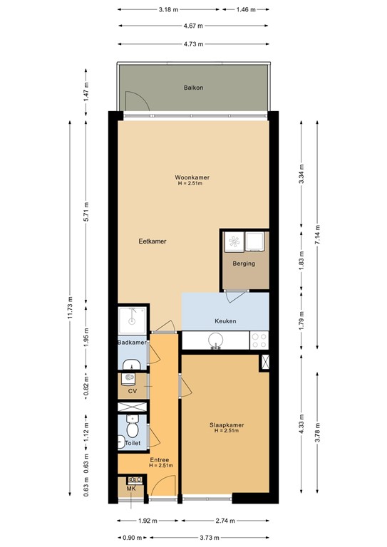 mediumsize floorplan